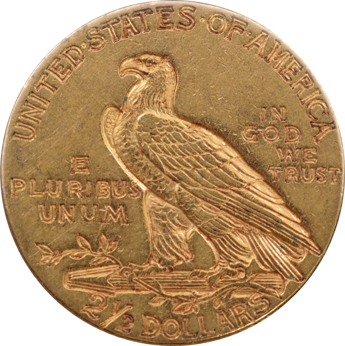 1912 USA $2.50 Gold Quarter Eagle Extra Fine (EF40)