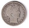 1908 D USA Half Dollar G-VG (G6)