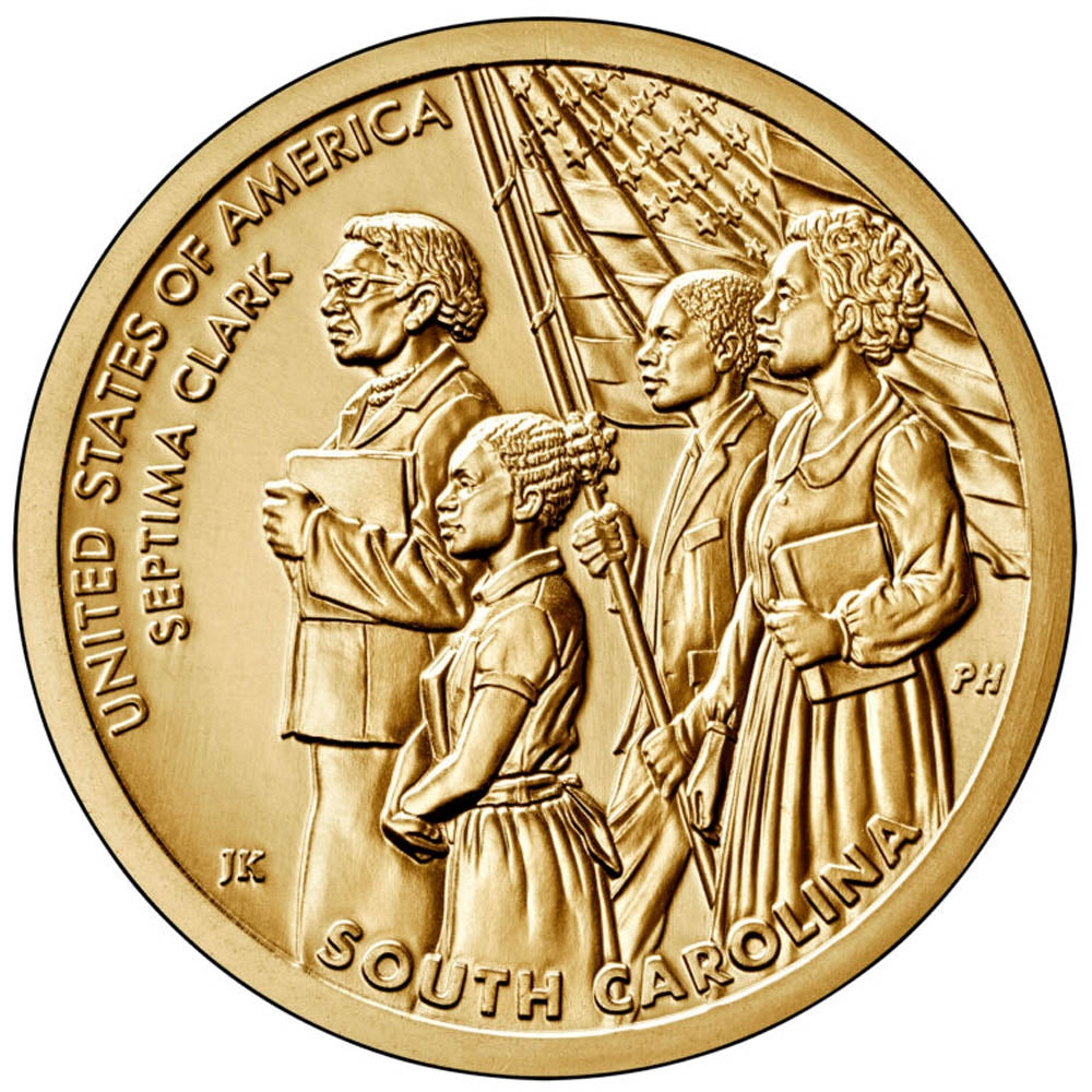 2020-D South Carolina USA American Innovation Dollar Brilliant Uncirculated (MS63)