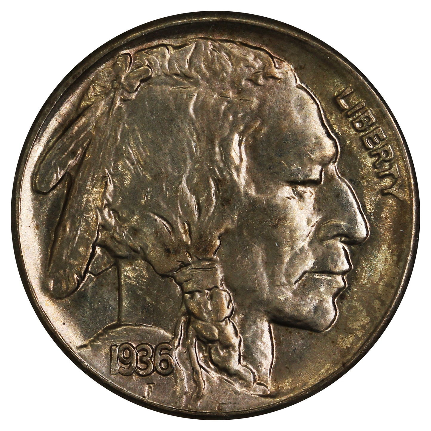 1936 S USA Nickel Brilliant Uncirculated (MS63) $