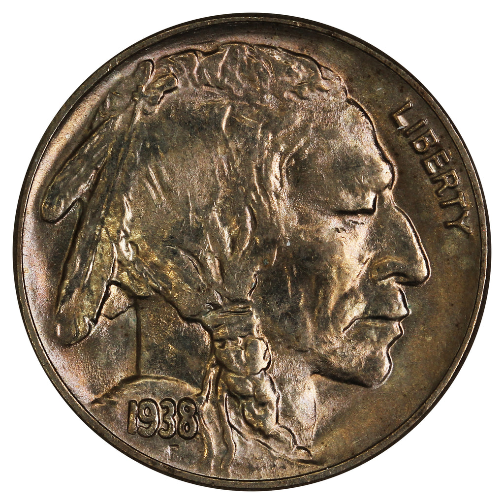 1938 D/S USA Nickel Brilliant Uncirculated (MS63) $