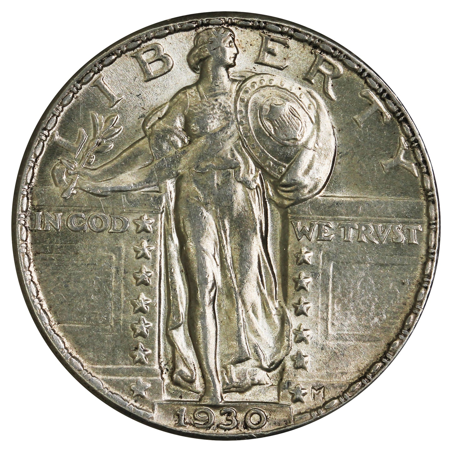 1930 USA Quarter UNC+ (MS62) $