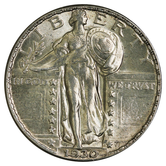 1930 USA Quarter UNC+ (MS62) $