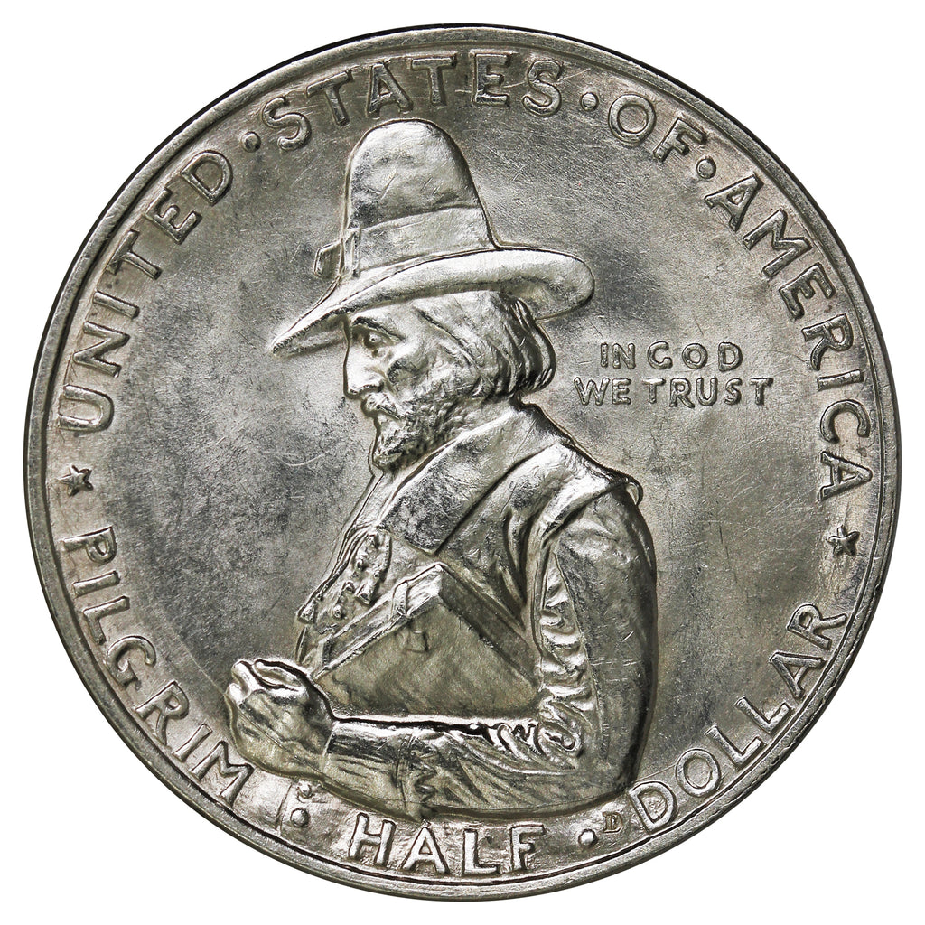 1920 Pilgrim Tercentenary USA Half Dollar UNC+ (MS62) $