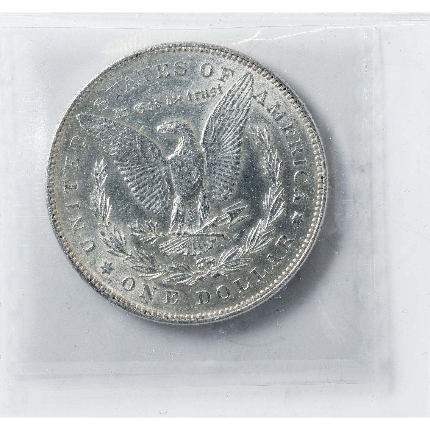 1878 7 Feathers 2nd Reverse USA Dollar ICCS Certified MS60