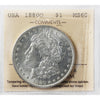 1880 O USA Dollar ICCS Certified MS60