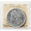 1880 O USA Dollar ICCS Certified AU55