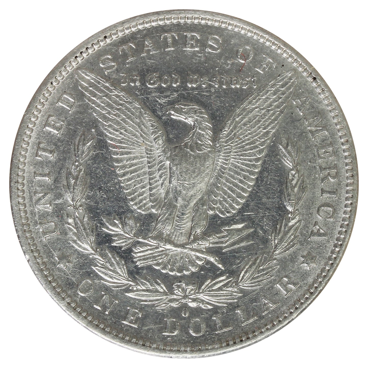 1880 O USA Dollar ICCS Certified AU55