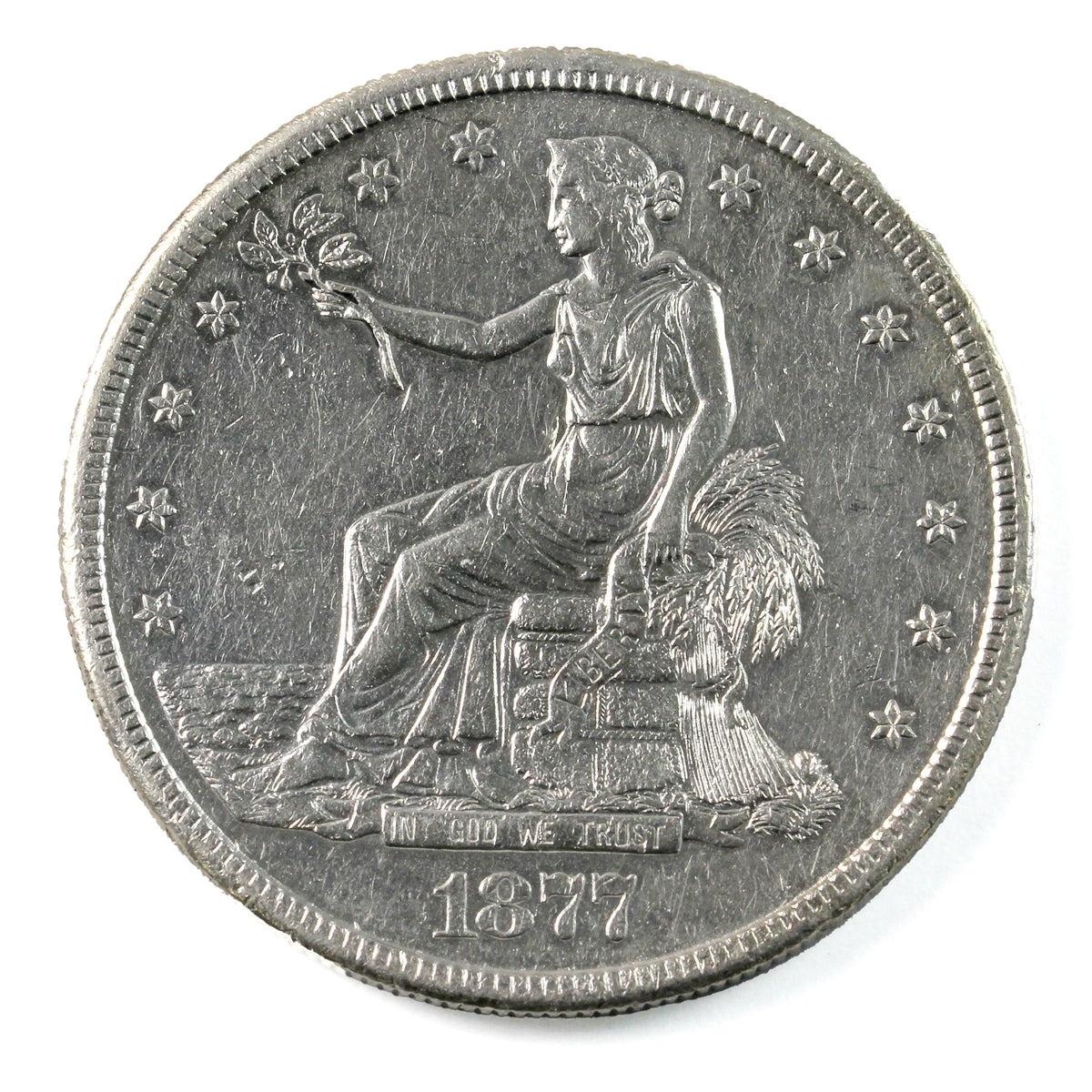 1877 S USA Dollar EF-AU (EF45) $