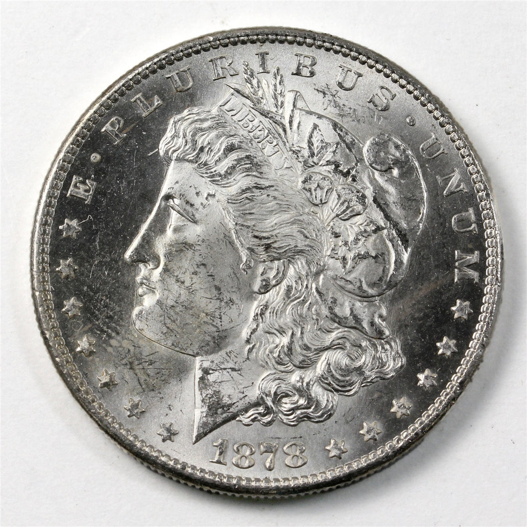 1878 S USA Dollar Choice Brilliant Uncirculated (MS64) $
