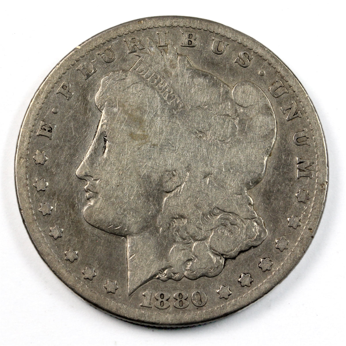 1880 CC USA Dollar About Good (AG3) $