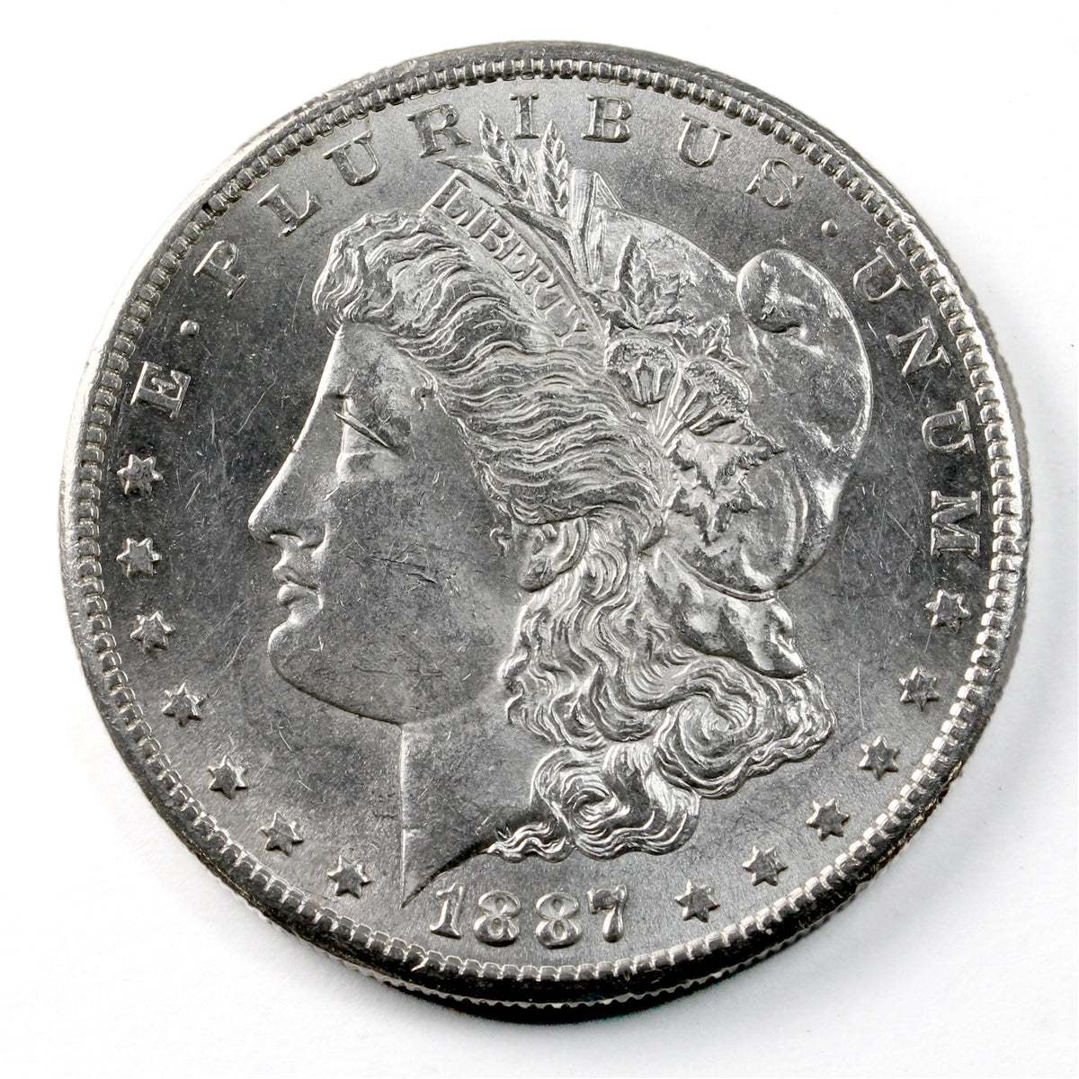 1887 S USA Dollar UNC+ (MS62) $