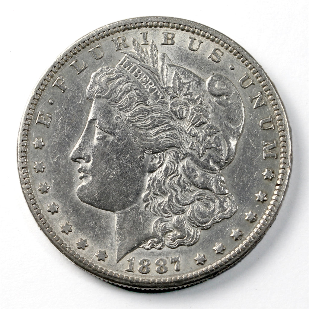 1887 S USA Dollar EF-AU (EF45) $