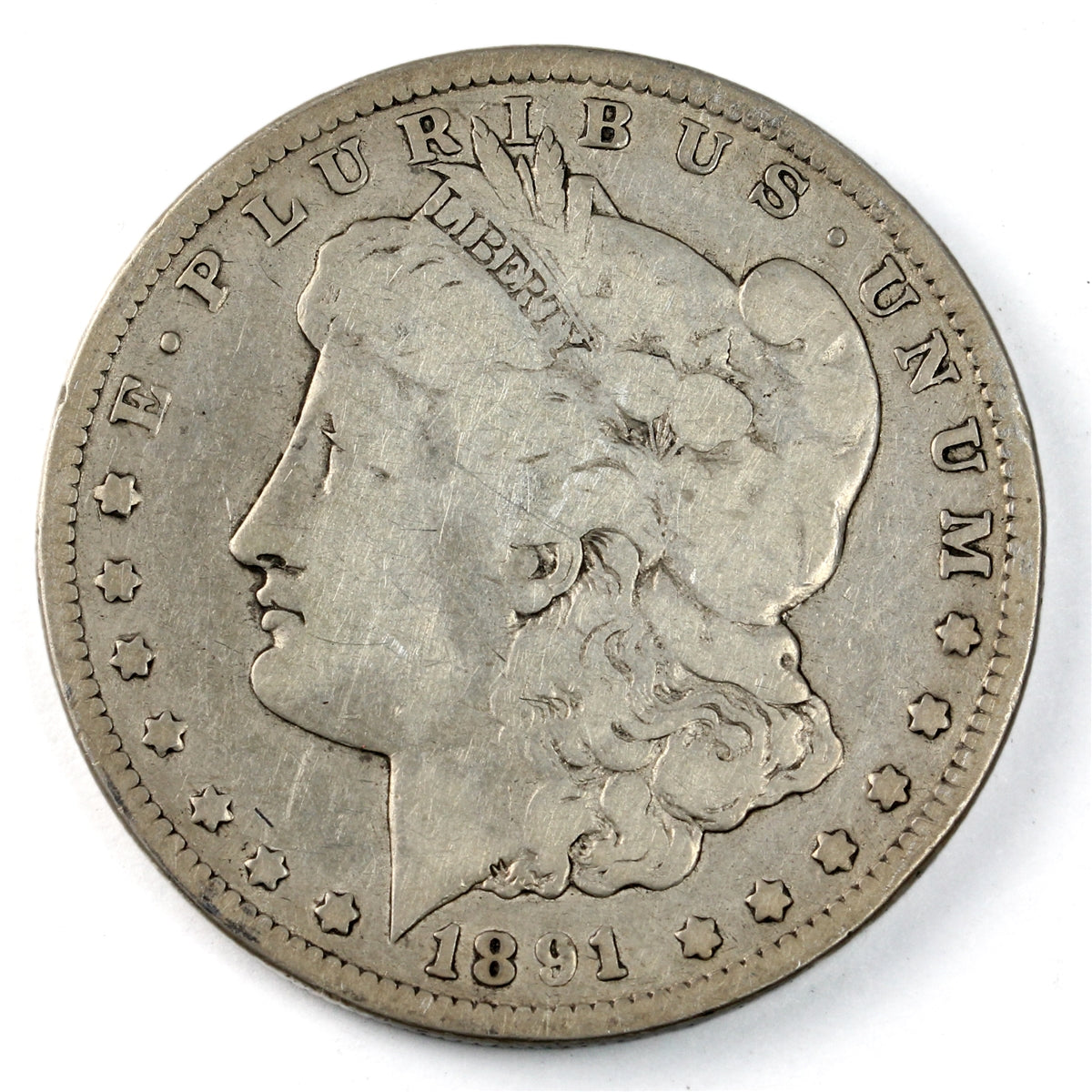 1891 CC USA Dollar VG-F (VG10) $