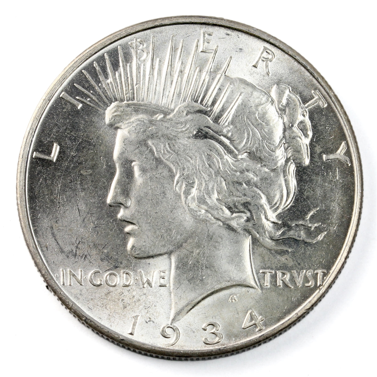 1934 D USA Dollar Brilliant Uncirculated (MS63) $
