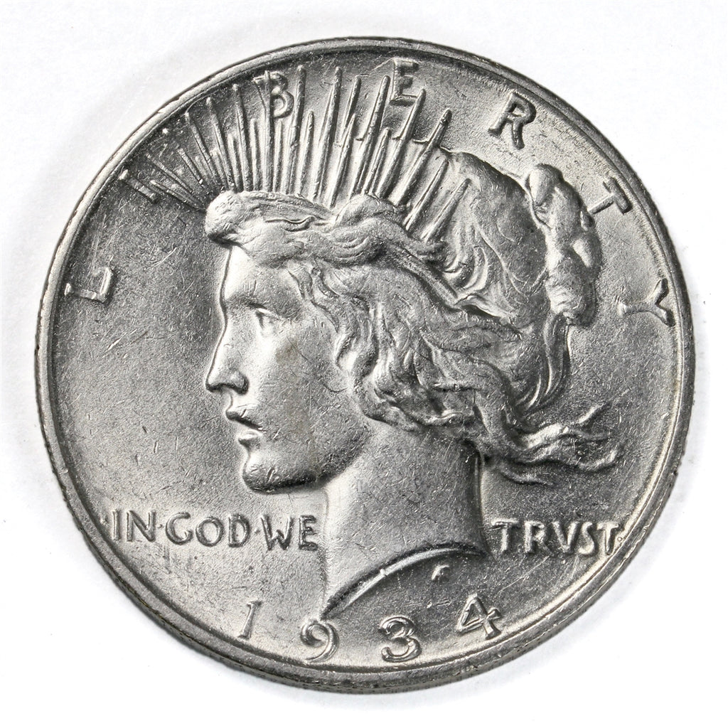 1934 D USA Dollar AU-UNC (AU55) $