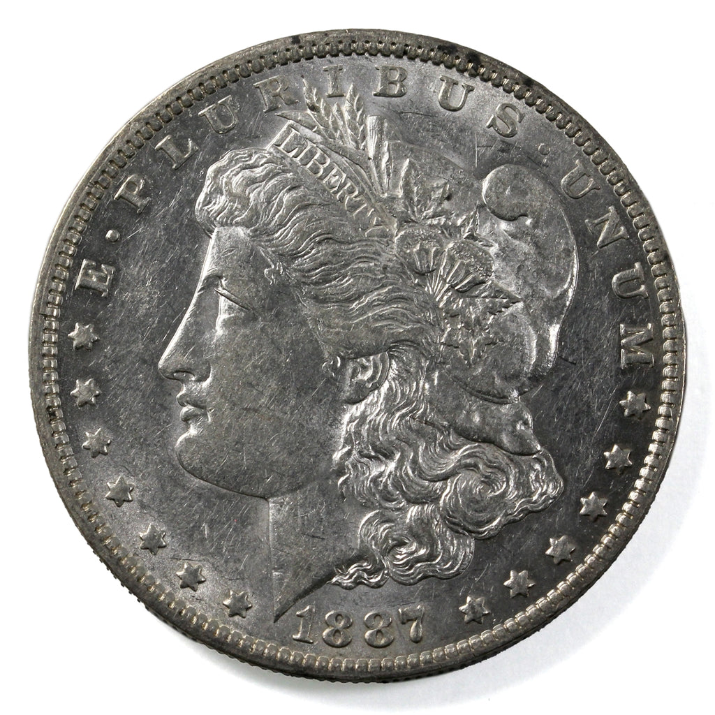 1887 O USA Dollar Almost Uncirculated (AU50)