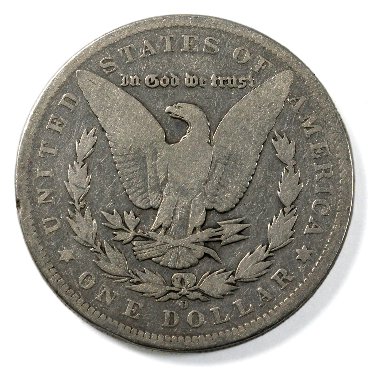 1892 O USA Dollar Very Good (VG8)