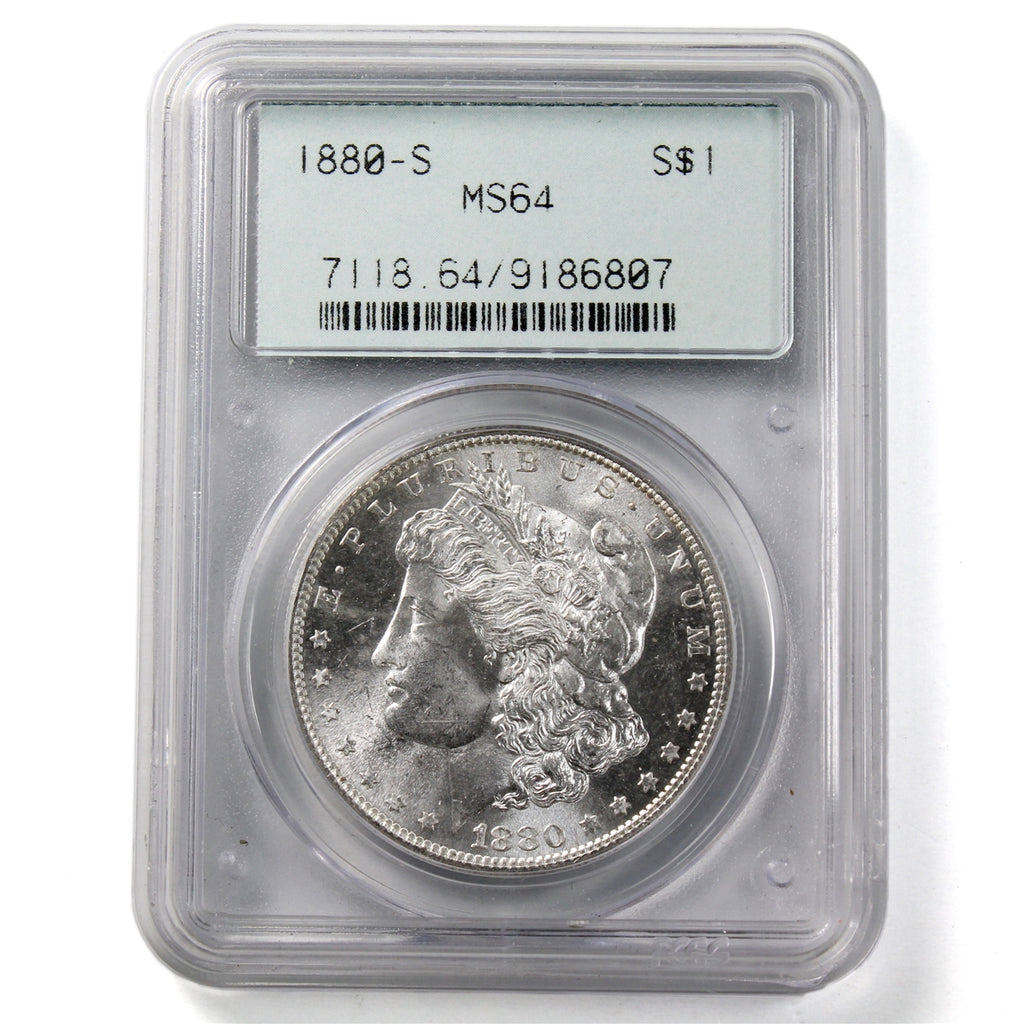 1880 S USA Dollar PCGS Certified MS64