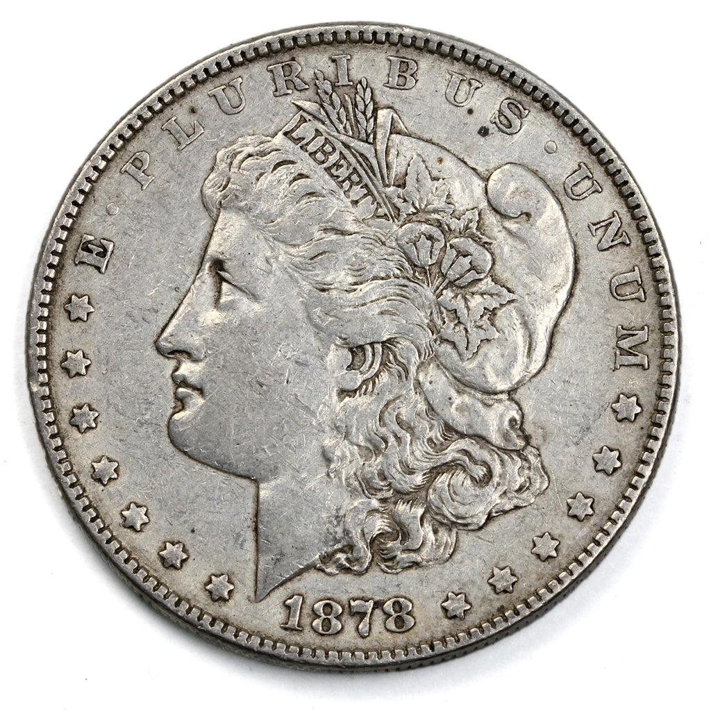 1878 7 Feathers 2nd Reverse USA Dollar Extra Fine (EF40) $