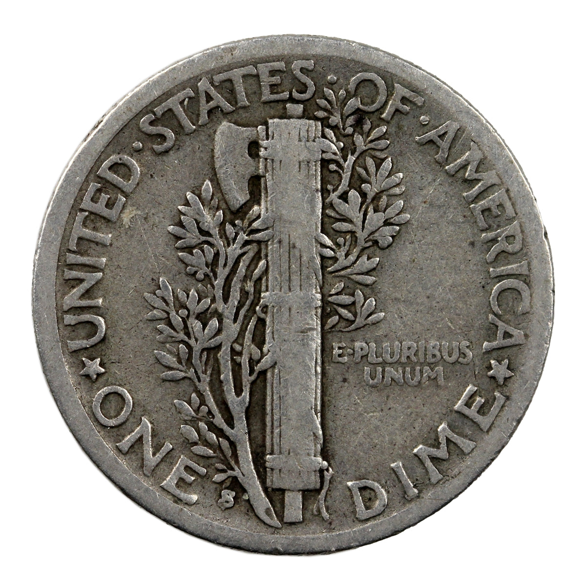 1939 S USA Dime Circulated