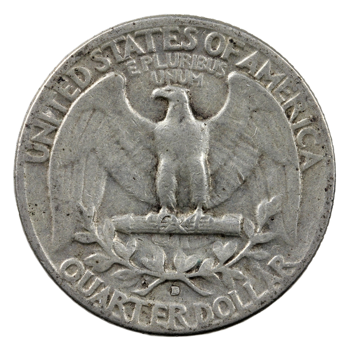 1955 D USA Quarter Circulated