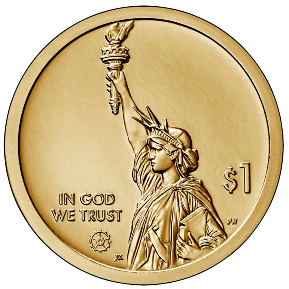 2021-P Virginia USA American Innovation Dollar Brilliant Uncirculated (MS63)