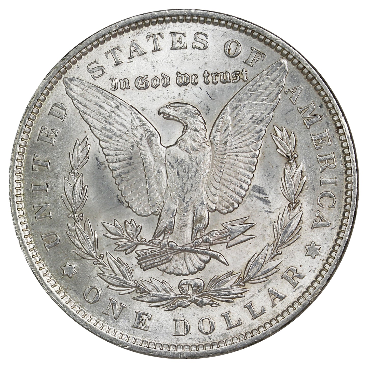 1889 USA Dollar Choice Brilliant Uncirculated (MS64) $