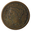 1841 USA Cent Fine (F-12) C.C. Reed Counterstamped $