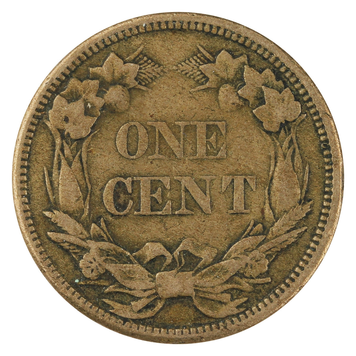 1858 Large Letters USA Cent VF-EF (VF-30) $