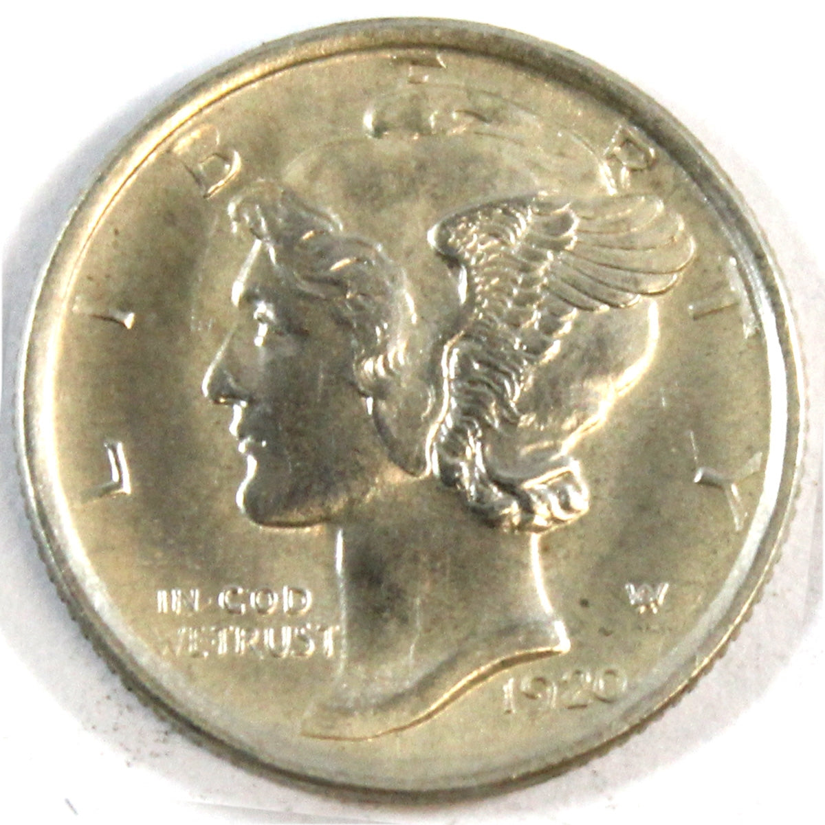 1920 D USA Dime Brilliant Uncirculated (MS63) $