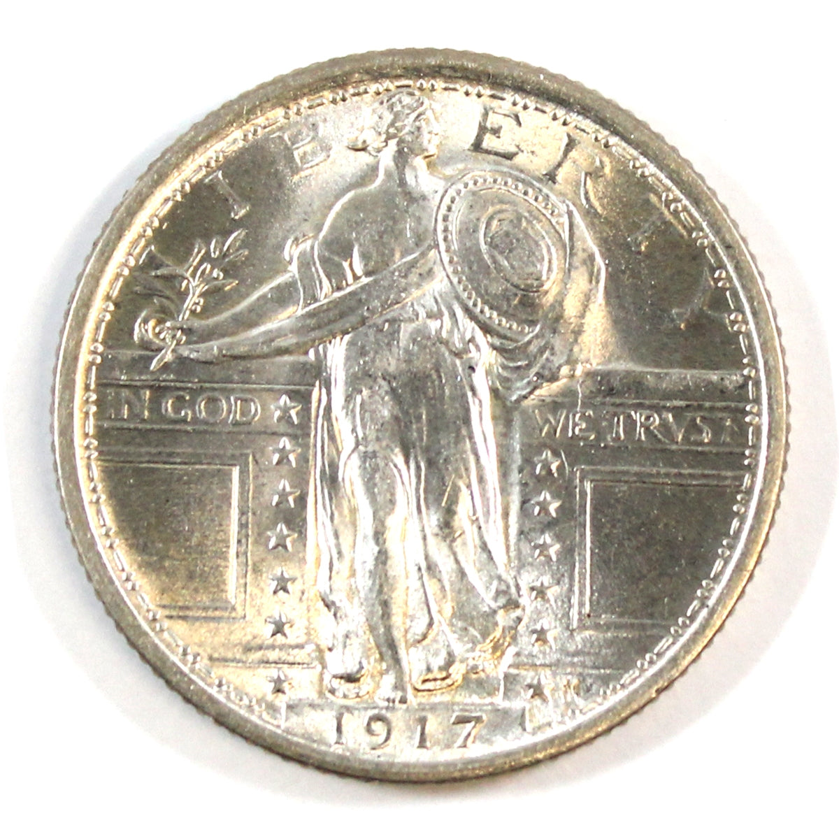 1917 Var. 1 USA Quarter Choice BU (MS64) $