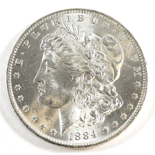 1884 O USA Dollar Gem Brilliant Uncirculated (MS65) $