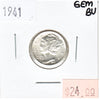 1941 USA Dime Gem Brilliant Uncirculated (MS65)