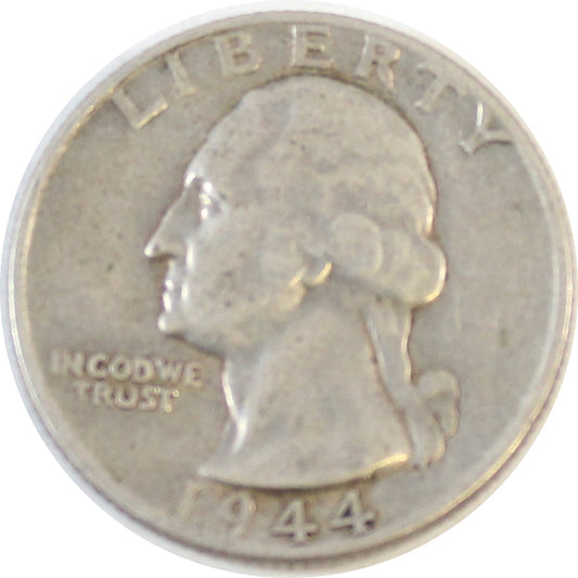 1944 USA Quarter Circulated