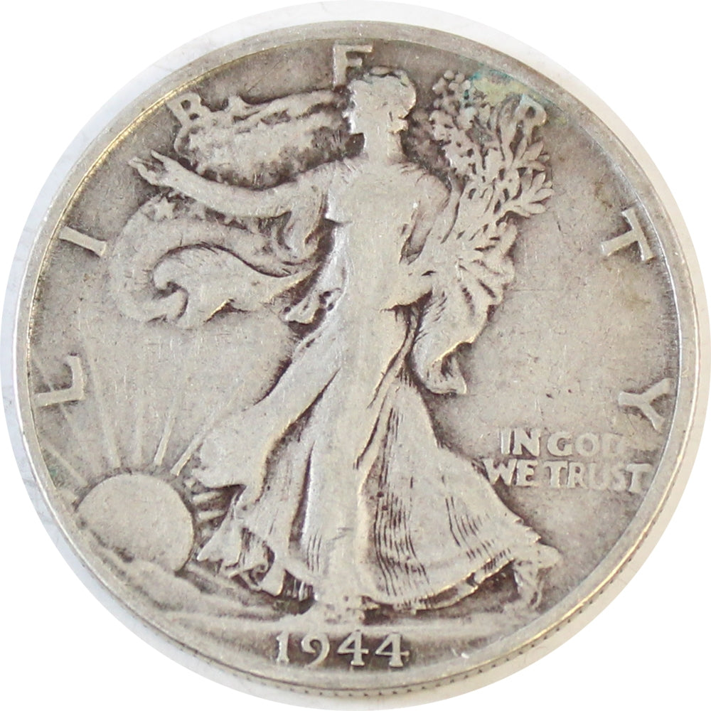 1944 S USA Half Dollar Circulated