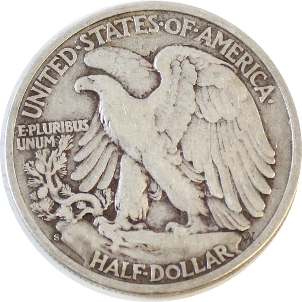 1944 S USA Half Dollar Circulated