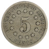 1869 USA Nickel About Good (AG3)