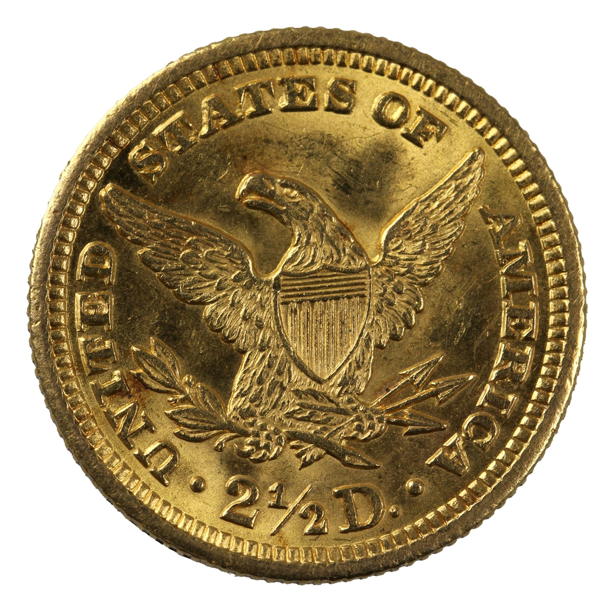 1903 USA $2.50 Gold Quarter Eagle UNC+ (MS62)
