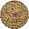 1880 USA $5.00 Gold Half Eagle Extra Fine (EF40)