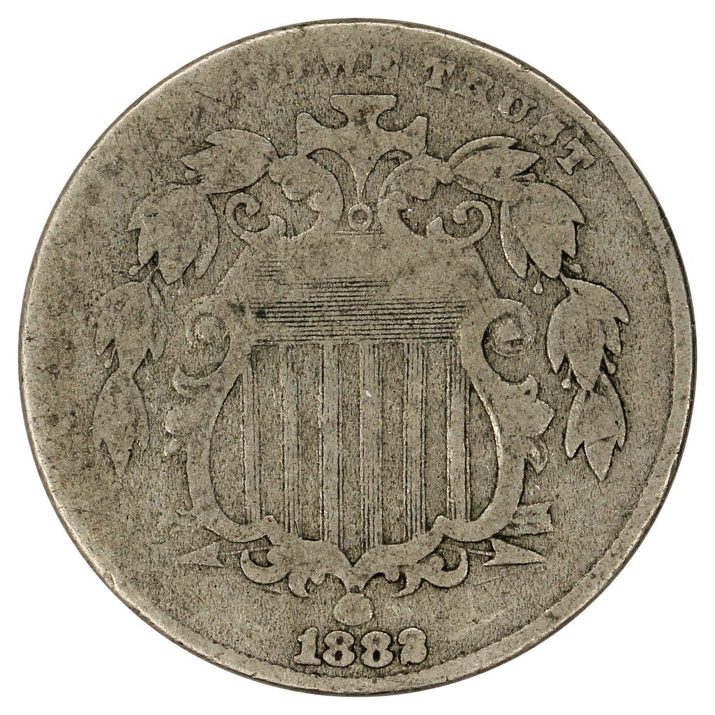 1882 USA Nickel Very Good (VG8)