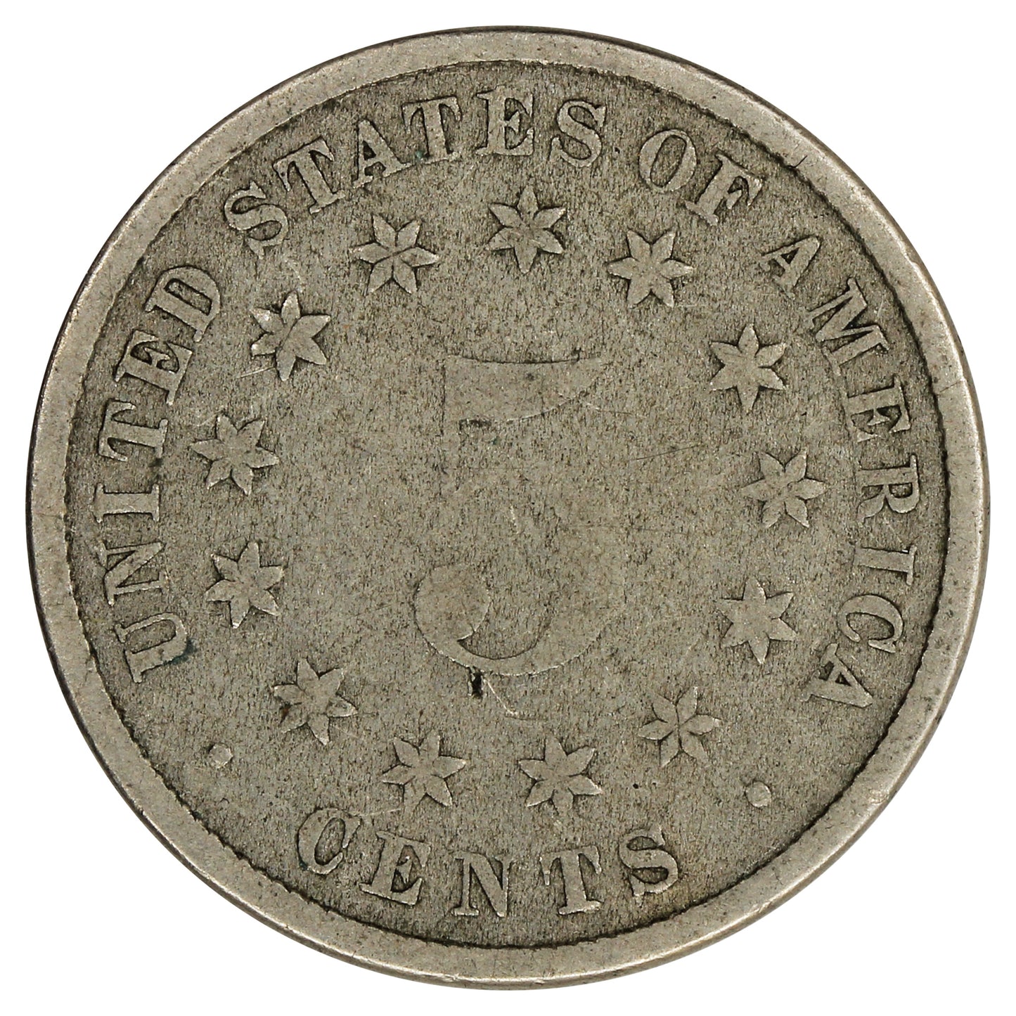 1882 USA Nickel Very Good (VG8)