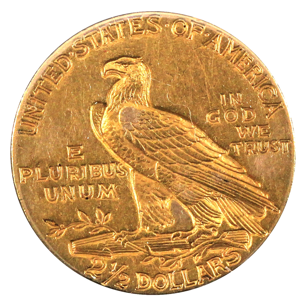 1911 USA $2.50 Quarter Eagle Gold EF-AU (EF45) $