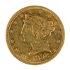 1892 USA $5.00 Gold Half Eagle Extra Fine (EF40)