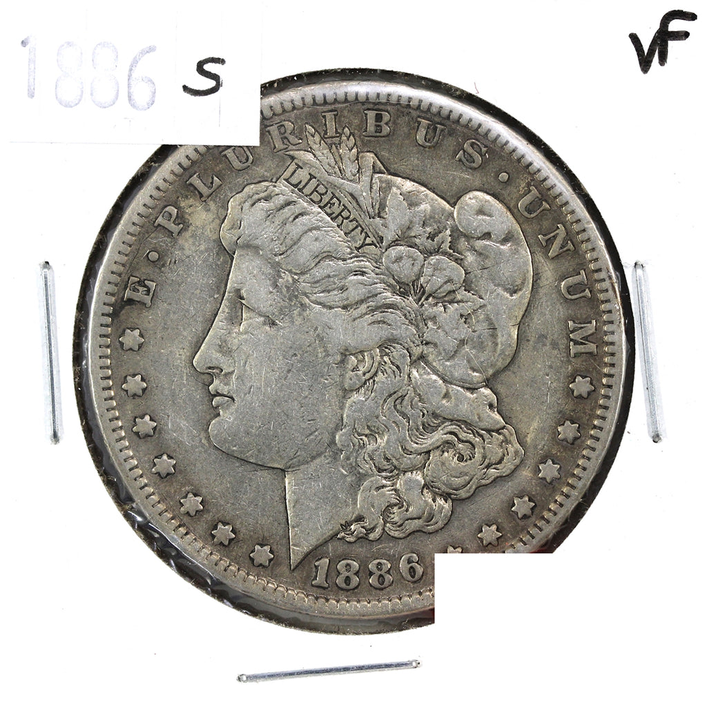 1886 S USA Dollar Very Fine (VF20) $
