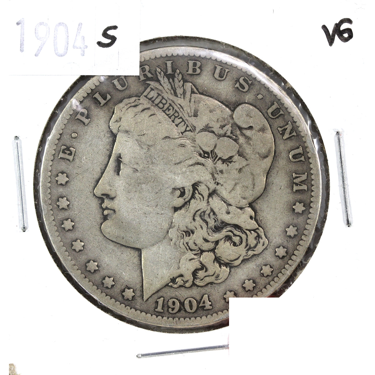 1904 S USA Dollar Very Good (VG8) $