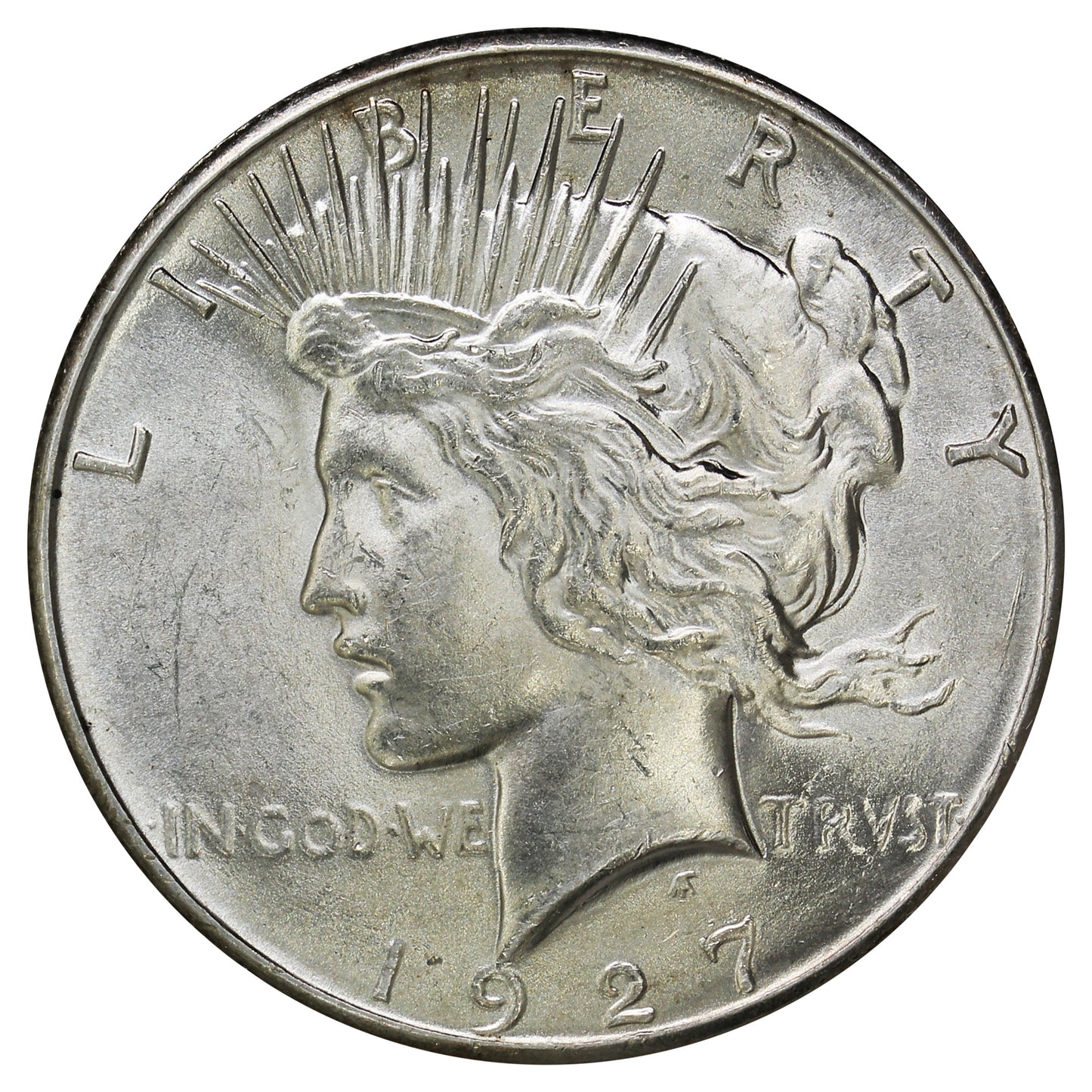1927 USA Dollar Brilliant Uncirculated (MS63) $