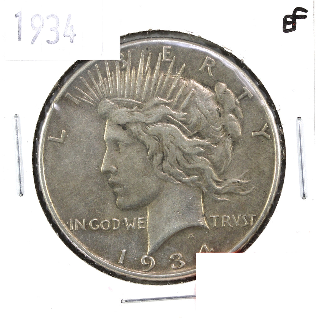 1934 USA Dollar Extra Fine (EF40)
