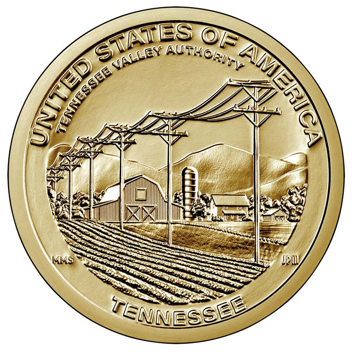 2022 P Tennessee USA American Innovation Dollar Uncirculated (MS60)