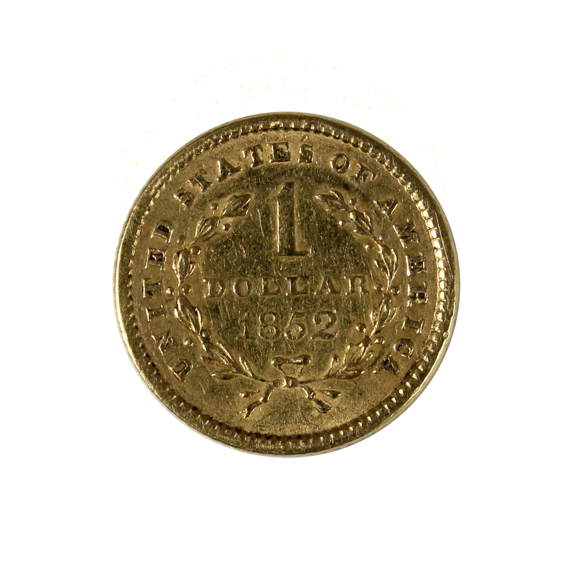 1852 USA Gold Dollar EF-AU (EF45)